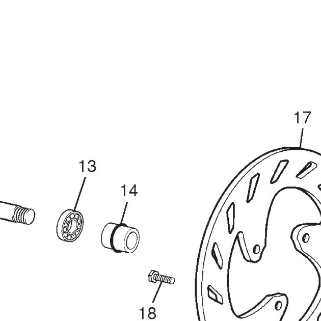 REAR HUB HRD