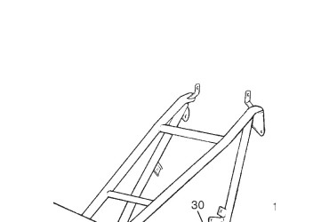 LEFT FOOTREST SUPPORT