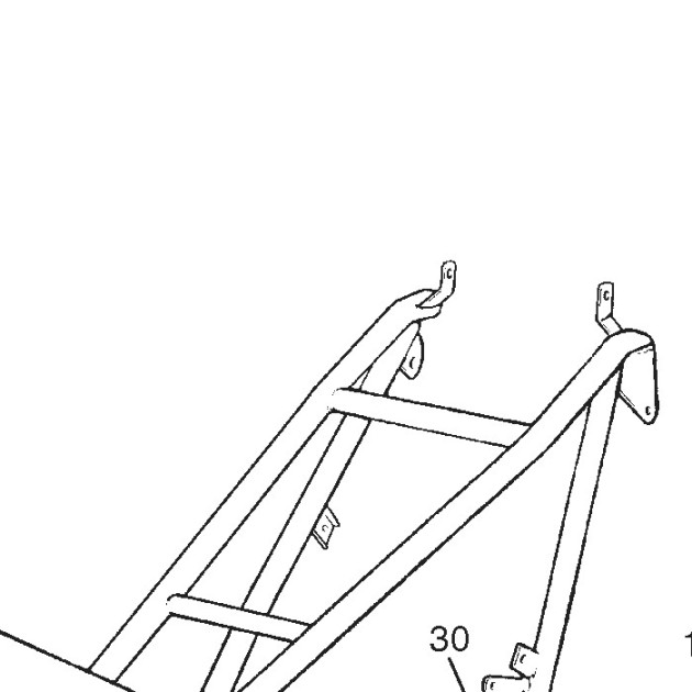 LEFT FOOTREST SUPPORT