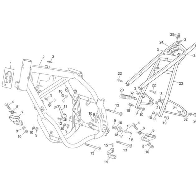 RIGHT FOOTREST SPRING