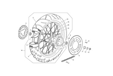 SPOCKE D3.5 /M4X0.7 L201