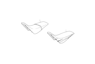 SEAT RED 50 ENDURO