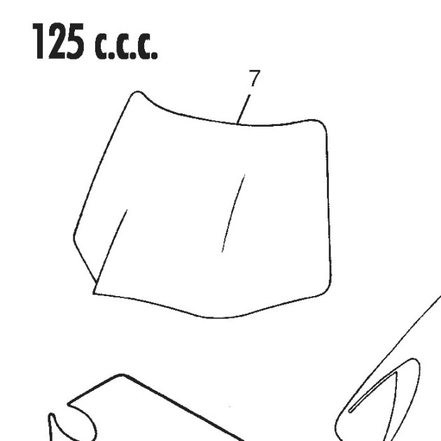 DECAL FRONT LIGHT125 CITY CORP