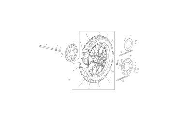 REAR SPOKE TRAIL214 X 3.08