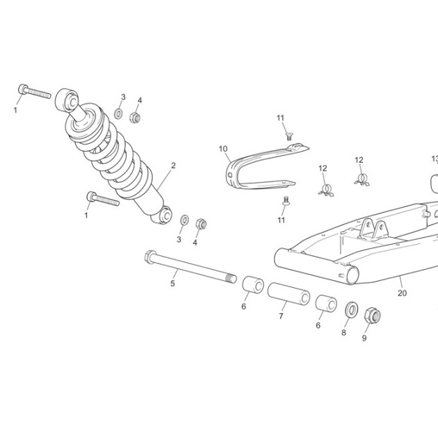 SHOCK ABSORBER  50/125   06
