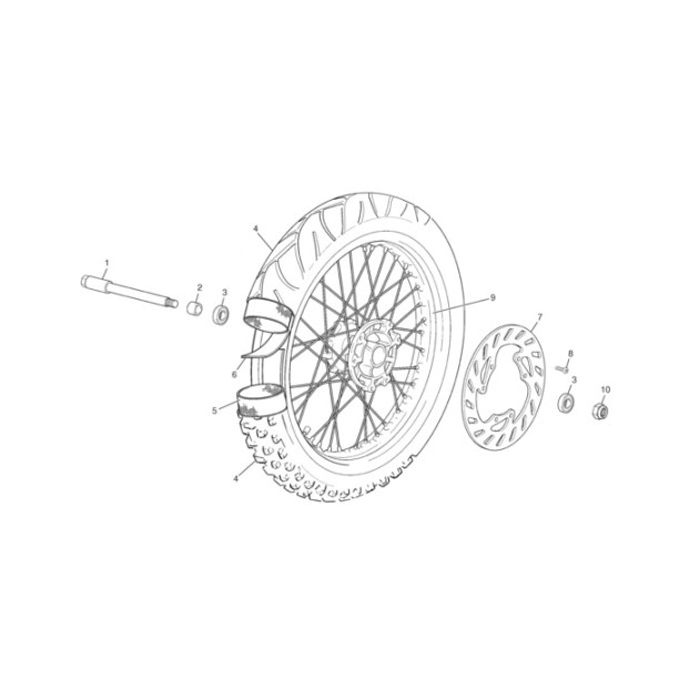 BRAKE DISK SM 50/125 06