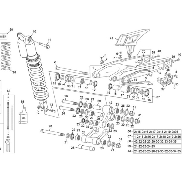 WASHER  SWING ARM