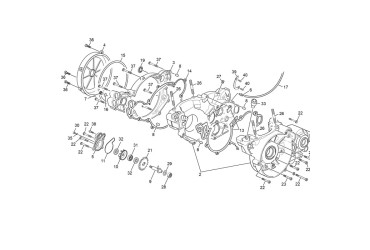 O-RING WATER PUMP COVER 37X2