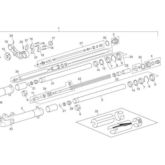 FORK SPING TR 06