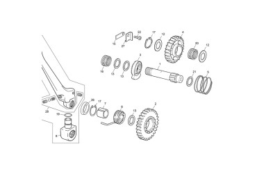 SPACER SPRING KICK START