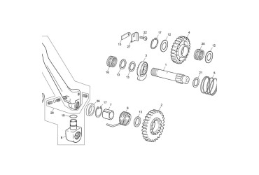 NEEDLE BEARING K17X21X10