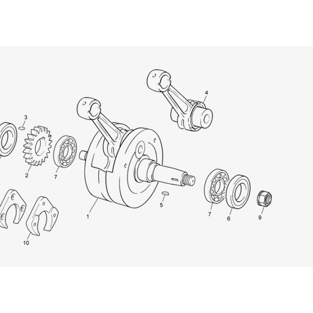 CRANKSHAFT SEAL 125/200CC
