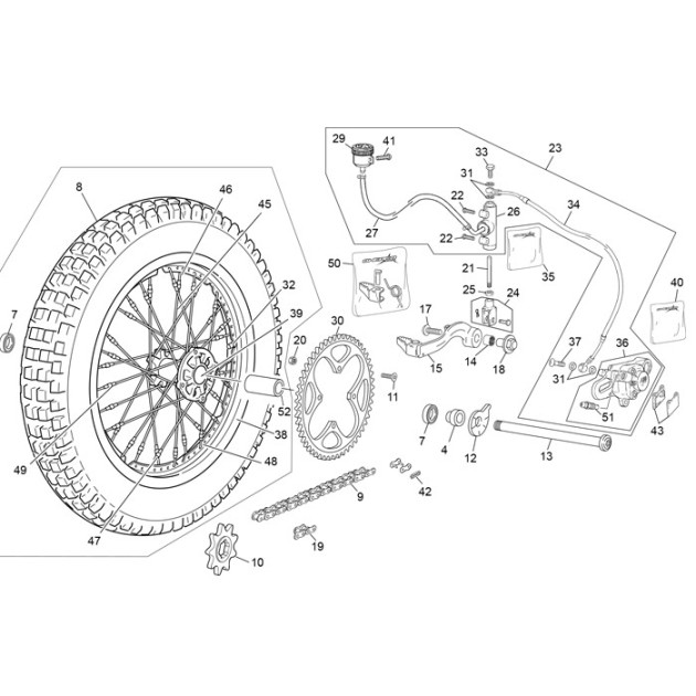SPROCKET 9 T