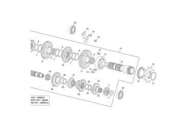 NEEDLE  BEARING  KD 14 /18 /10 CUT