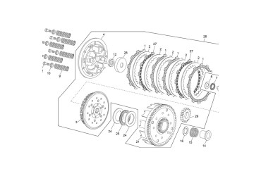 HEX NUT CLUTCH M16X125