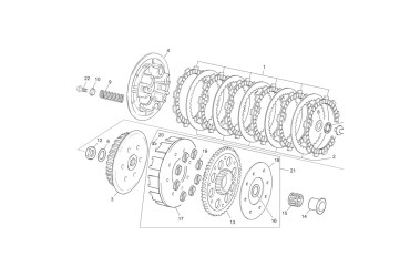 CLUTH PLATE HOLDER 2001
