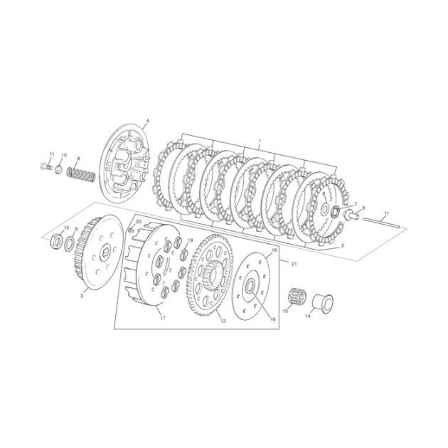 PRIMARY DRIVE CLUTCH  2001
