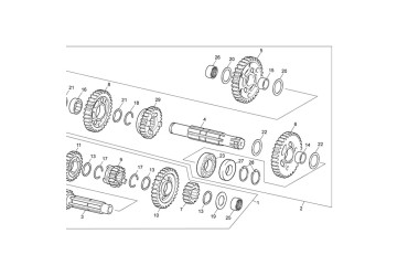 GROUP FIRST SHAFT WITH PINION 03