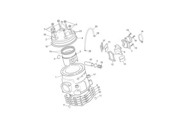 PISTON  125CC  "C"