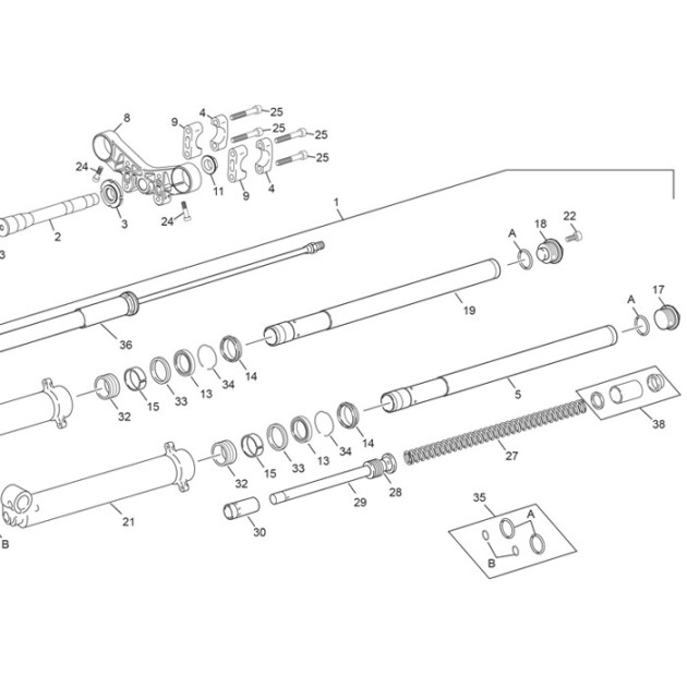 FORK SET CPL ST SC 23