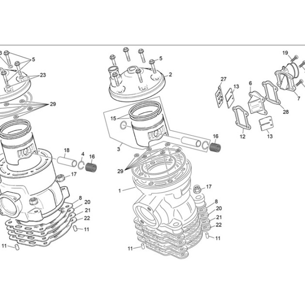 PISTON CPL 290  "B" 75.975