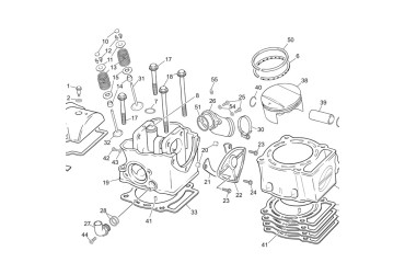 COVER SHAFT CAM GASKET 0.5 mm TRIAL