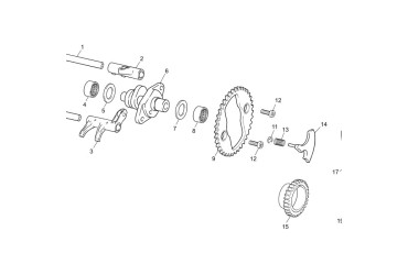 CAM SHAFT PINION 32T TRIAL