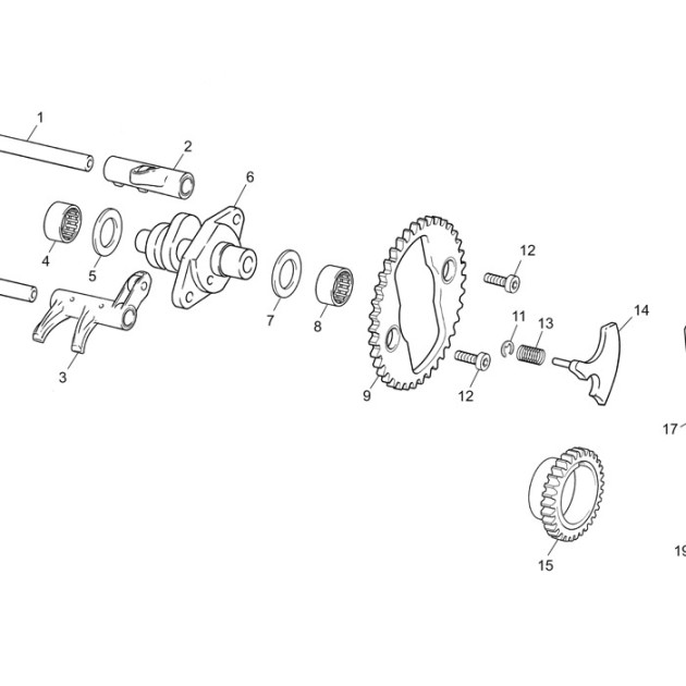 CAM SHAFT PINION 32T TRIAL