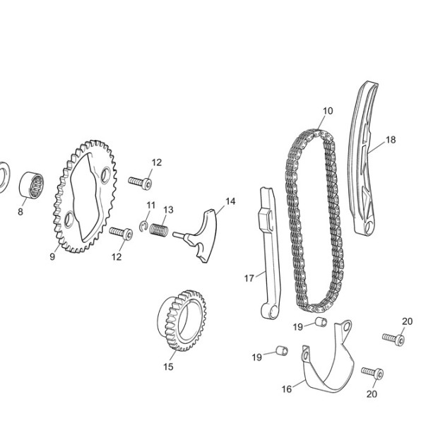 TENSOR GUIDE CHAIN DIST TRIAL