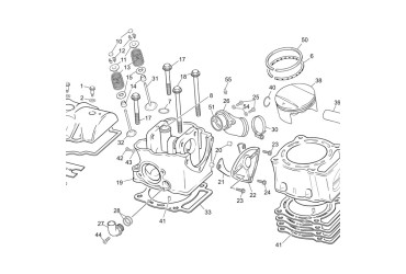 CILINDER HEAD GASKET 4T TRIAL 0.8MM