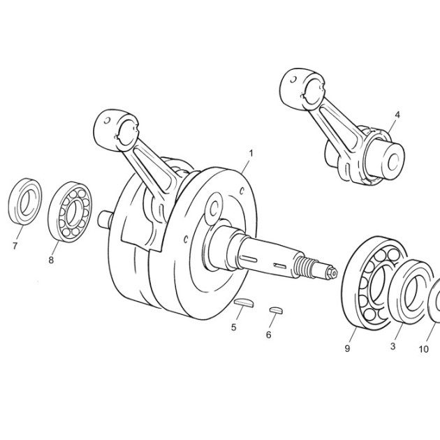 KEY  4X15 DIN 6885FE