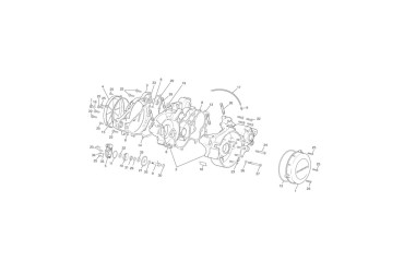 CRANCKCASES SET 125/200CC 05