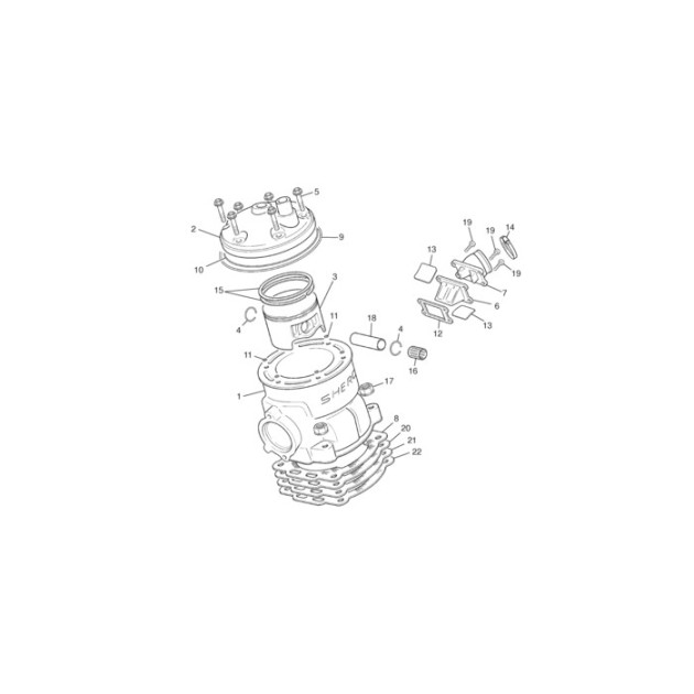 CYLINDER HEAD 2.5 0.5