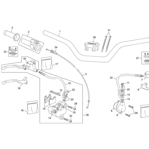 CLIP PAD BRAKE