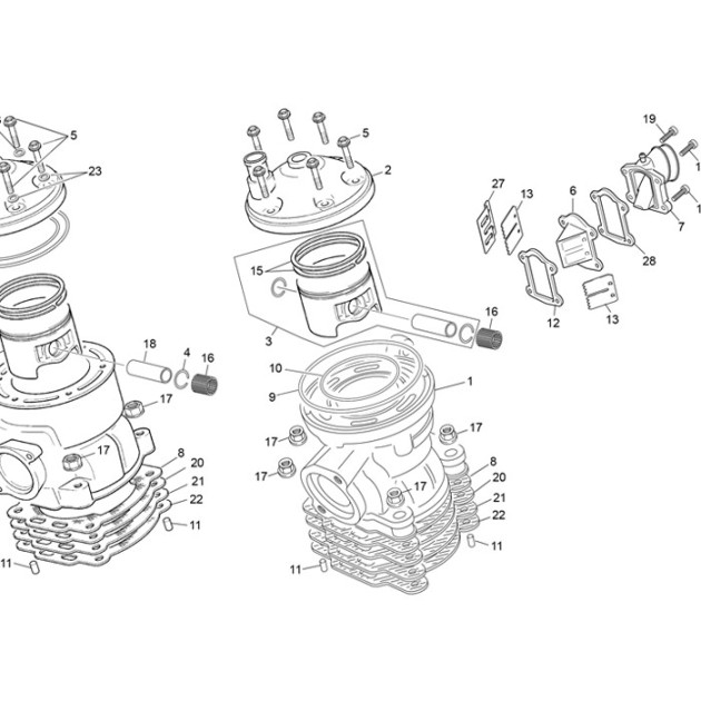 LEFT RADIATOR END 450