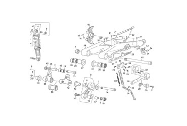 CHAIN STRETCHER PLATE BLACK