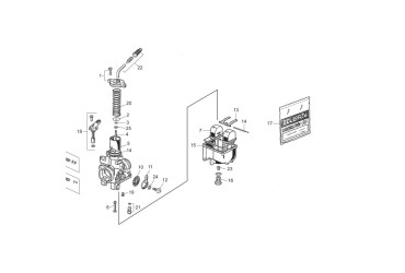 CARBURATOR KIT SEEL 4T