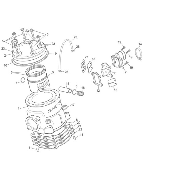 PISTON PIN125CC