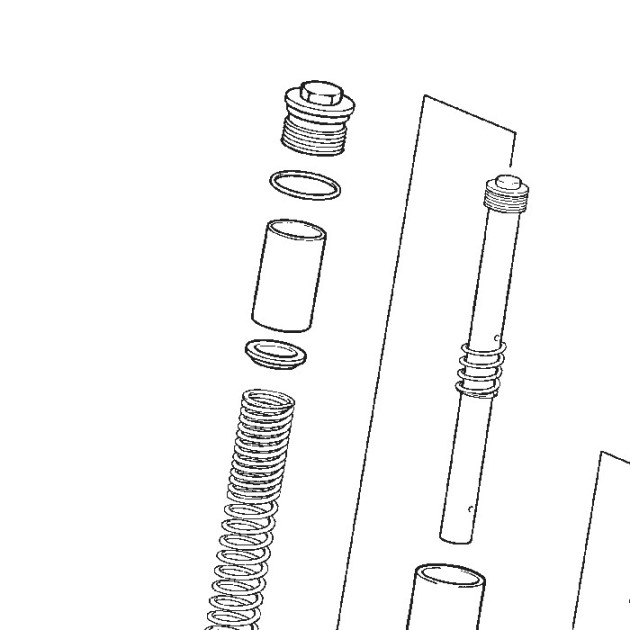 TOP BAR U-CLAMP 50 END