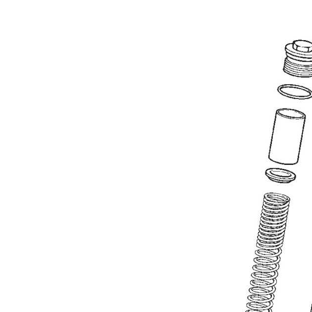 O RING FORK 50 END