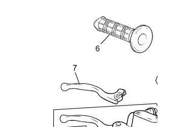 BRAKE HOSE FRONT 50 END AJP