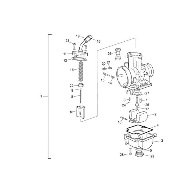CARBURATOR WASHER SPRING