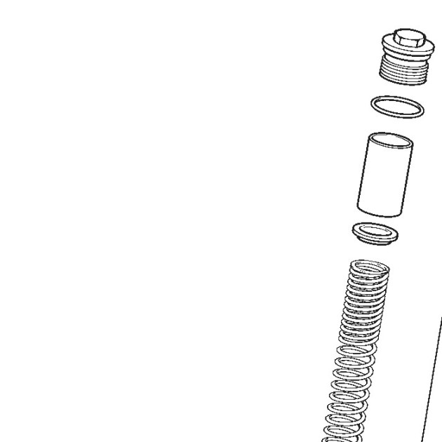 TUB FORK DIAM 41 END