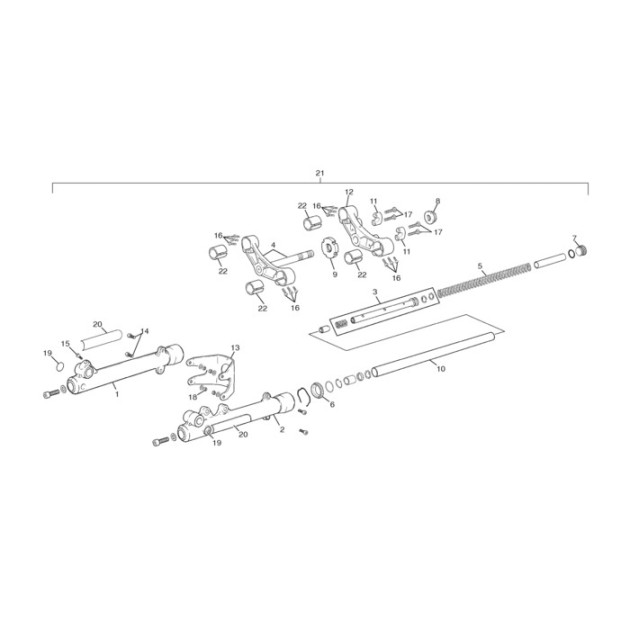 SPRING FORK 80CC