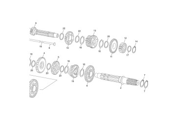 GEAR 2ND PINION (16T)