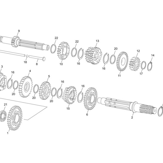 GEAR 5TH PINION (24T)
