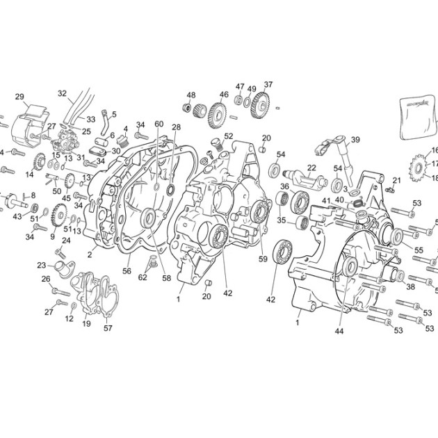 CRANKCASE ASSY