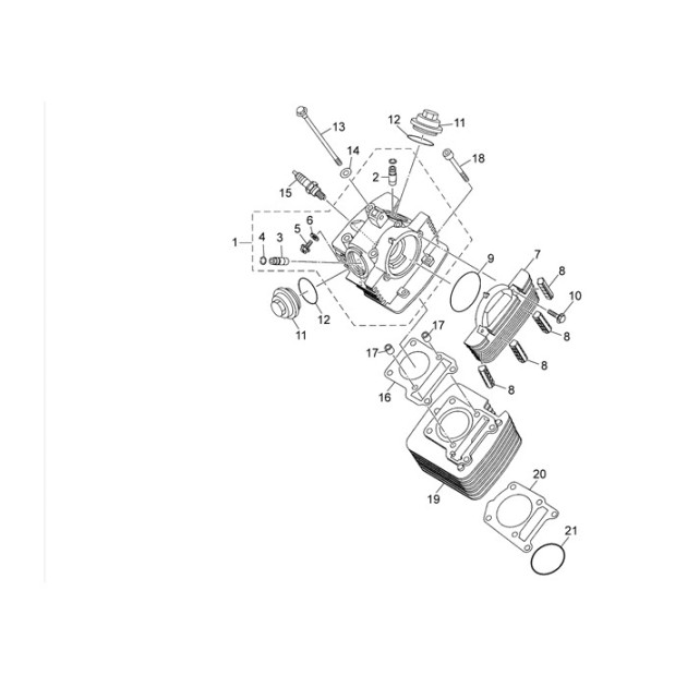 GUIDE EXHAUST VALVE