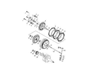 PLATE FRICTION 3541 125 4T MINA