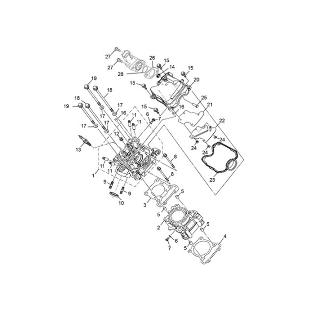 EXHAUST GASKET 125 4T MINA